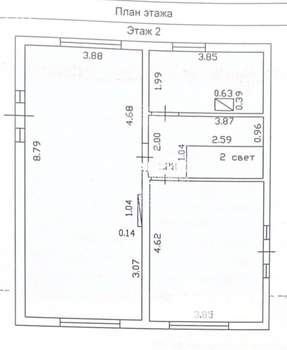 Дом 135м², 2-этажный, участок 10 сот.  
