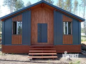 Дом 55м&sup2;, 1-этажный, участок 5 сот.  