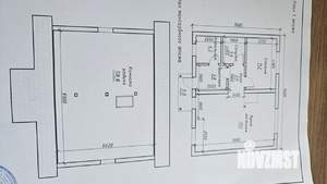 Коттедж 119м², 2-этажный, участок 10 сот.  