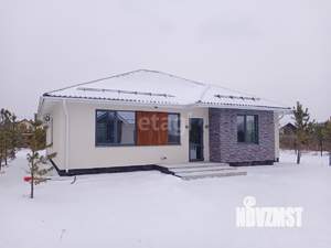 Дом 124м&sup2;, 1-этажный, участок 9 сот.  