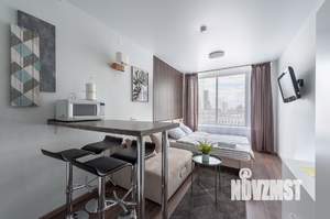 Студия квартира, посуточно, 30м2, 13/15 этаж