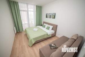 1-к квартира, посуточно, 45м2, 1/1 этаж