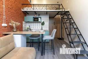 1-к квартира, посуточно, 23м2, 2/4 этаж