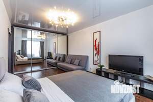 1-к квартира, посуточно, 45м2, 1/1 этаж