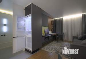 1-к квартира, посуточно, 42м2, 29/33 этаж