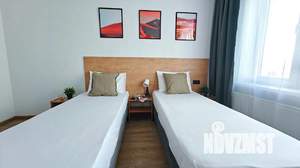 1-к квартира, посуточно, 40м2, 1/1 этаж