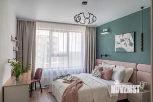 1-к квартира, посуточно, 45м2, 20/22 этаж