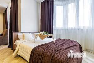 1-к квартира, посуточно, 50м2, 1/1 этаж