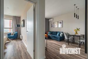 1-к квартира, посуточно, 47м2, 21/30 этаж