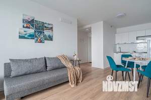 1-к квартира, посуточно, 40м2, 10/16 этаж