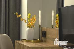 1-к квартира, посуточно, 42м2, 33/33 этаж