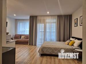 Студия квартира, посуточно, 40м2, 12/22 этаж