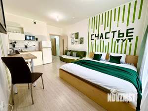 Студия квартира, посуточно, 33м2, 16/25 этаж