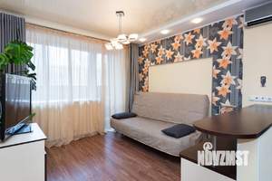 1-к квартира, посуточно, 40м2, 1/1 этаж