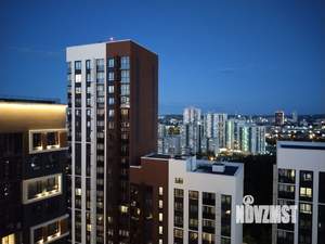 1-к квартира, на длительный срок, 38м2, 21/25 этаж