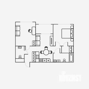 3-к квартира, на длительный срок, 55м2, 8/17 этаж