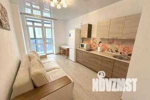 1-к квартира, посуточно, 45м2, 13/25 этаж