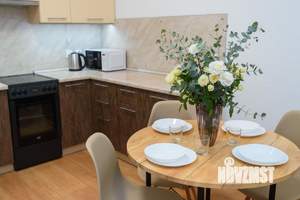 1-к квартира, посуточно, 43м2, 1/1 этаж