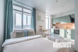 Студия квартира, посуточно, 28м2, 10/24 этаж