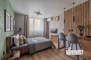 1-к квартира, посуточно, 25м2, 1/1 этаж