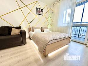 1-к квартира, посуточно, 43м2, 12/25 этаж