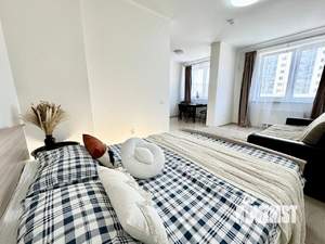 Студия квартира, посуточно, 35м2, 4/25 этаж