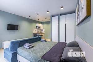 1-к квартира, посуточно, 25м2, 1/1 этаж