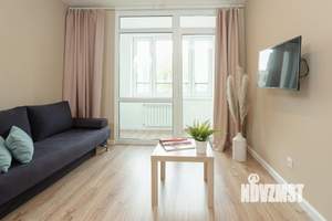 1-к квартира, посуточно, 40м2, 1/1 этаж