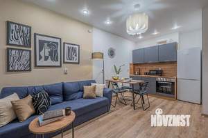 1-к квартира, посуточно, 52м2, 1/1 этаж