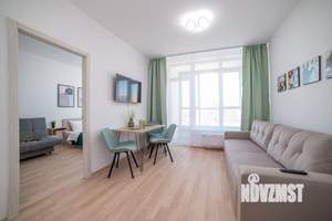 1-к квартира, посуточно, 45м2, 13/25 этаж