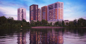 1-к квартира, на длительный срок, 35м2, 22/25 этаж