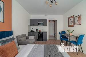 Студия квартира, посуточно, 19м2, 19/24 этаж