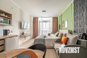 Студия квартира, посуточно, 32м2, 8/25 этаж