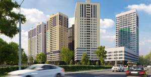 1-к квартира, на длительный срок, 35м2, 22/25 этаж