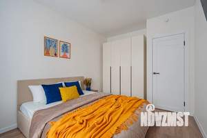 1-к квартира, посуточно, 41м2, 12/29 этаж