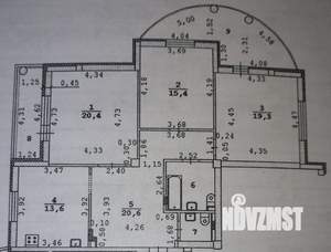 3-к квартира, на длительный срок, 96м2, 10/12 этаж