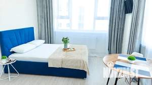 Студия квартира, посуточно, 25м2, 27/28 этаж