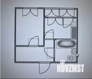 1-к квартира, на длительный срок, 41м2, 17/25 этаж