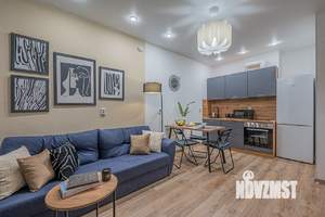 1-к квартира, посуточно, 52м2, 16/30 этаж