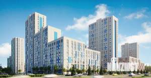 2-к квартира, на длительный срок, 66м2, 24/25 этаж