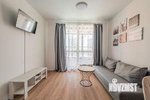 1-к квартира, посуточно, 44м2, 10/16 этаж