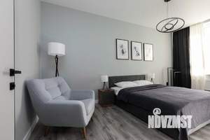 1-к квартира, посуточно, 42м2, 12/26 этаж