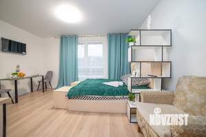 Студия квартира, посуточно, 28м2, 15/25 этаж