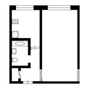 1-к квартира, на длительный срок, 31м2, 4/9 этаж