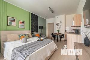 Студия квартира, посуточно, 32м2, 8/25 этаж