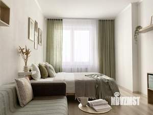 1-к квартира, посуточно, 37м2, 1/1 этаж