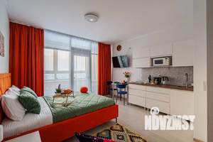 Студия квартира, посуточно, 31м2, 12/16 этаж