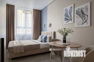 Студия квартира, посуточно, 21м2, 6/21 этаж