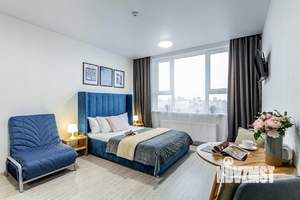 Студия квартира, посуточно, 30м2, 26/28 этаж