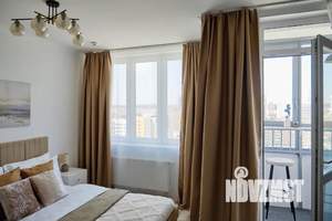 1-к квартира, посуточно, 37м2, 15/25 этаж